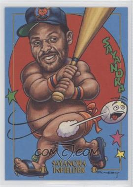 1993-95 Cardtoons - [Base] #36 - Sayanora Infielder (Cecil Fielder)