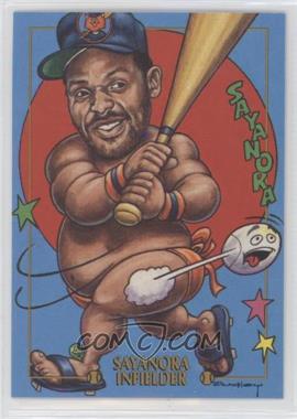 1993-95 Cardtoons - [Base] #36 - Sayanora Infielder (Cecil Fielder)