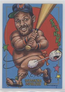 1993-95 Cardtoons - [Base] #36 - Sayanora Infielder (Cecil Fielder)