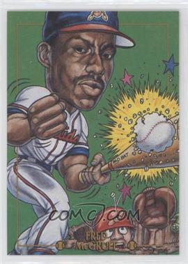 1993-95 Cardtoons - [Base] #45 - Fred McGruff (Fred McGriff)