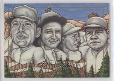 1993-95 Cardtoons - [Base] #46 - Mount Mick (Mickey Mantle, Lou Gehrig, Joe DiMaggio, Babe Ruth)