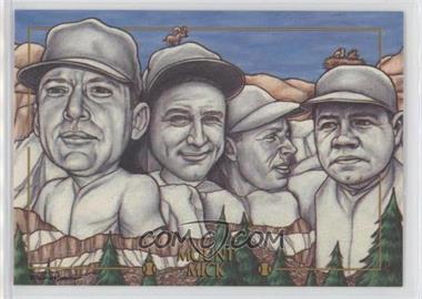 1993-95 Cardtoons - [Base] #46 - Mount Mick (Mickey Mantle, Lou Gehrig, Joe DiMaggio, Babe Ruth)