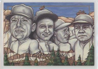 1993-95 Cardtoons - [Base] #46 - Mount Mick (Mickey Mantle, Lou Gehrig, Joe DiMaggio, Babe Ruth)