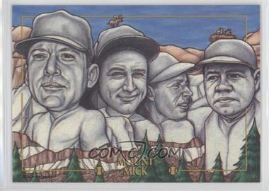 1993-95 Cardtoons - [Base] #46 - Mount Mick (Mickey Mantle, Lou Gehrig, Joe DiMaggio, Babe Ruth)