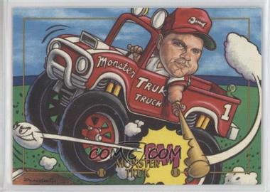 1993-95 Cardtoons - [Base] #74 - Monster Truk (John Kruk)