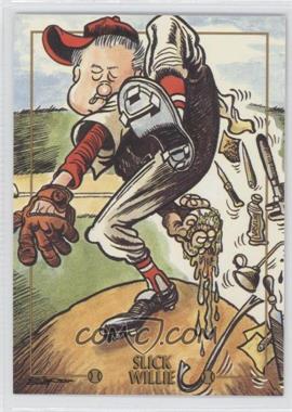 1993-95 Cardtoons - Politics in Baseball #S-3 - Slick Willie (Bill Clinton)