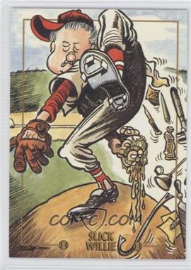 1993-95 Cardtoons - Politics in Baseball #S-3 - Slick Willie (Bill Clinton)