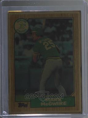 1993-98 R&N China Topps Porcelain Gold Tint Reprints - [Base] #366 - Mark McGwire /1993