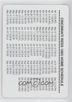 1993 Home Schedule