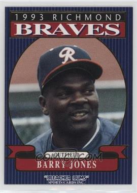 1993 Bleacher Bums Richmond Braves - [Base] - Gold #17 - Barry Jones