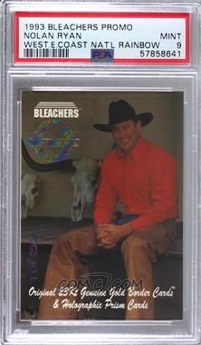 1993 Bleachers - Promos - East Coast National #_NRCO.2 - Nolan Ryan Cowboy (Spectrafoil) /2500 [PSA 9 MINT]