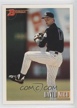 1993 Bowman - [Base] #148 - David Nied