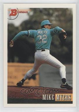 1993 Bowman - [Base] #150 - Mike Myers