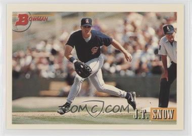 1993 Bowman - [Base] #173 - J.T. Snow