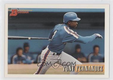 1993 Bowman - [Base] #18 - Tony Fernandez