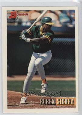 1993 Bowman - [Base] #245 - Ruben Sierra