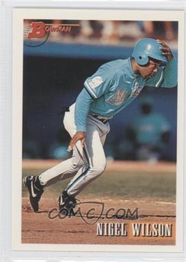 1993 Bowman - [Base] #316 - Nigel Wilson