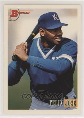 1993 Bowman - [Base] #393 - Felix Jose