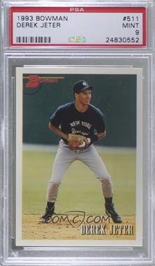 1993 Bowman - [Base] #511 - Derek Jeter [PSA 9 MINT]