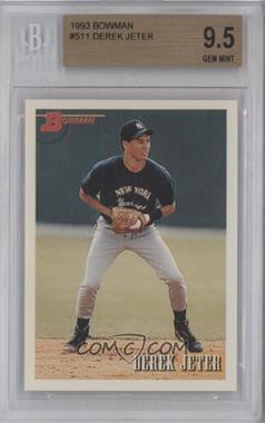 1993 Bowman - [Base] #511 - Derek Jeter [BGS 9.5 GEM MINT]