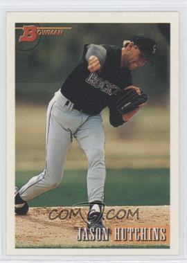 1993 Bowman - [Base] #584 - Jason Hutchins