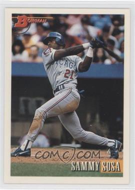 1993 Bowman - [Base] #636 - Sammy Sosa