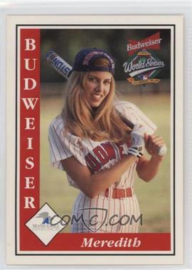 1993 Budweiser World Series Classic Play - [Base] #MERE.2 - Meredith (Bat over Shoulder)