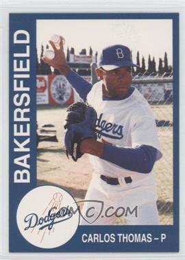 1993 Cal League Bakersfield Dodgers - [Base] #23 - Carlos Thomas