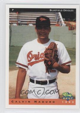 1993 Classic Best Bluefield Orioles - [Base] #17 - Calvin Maduro
