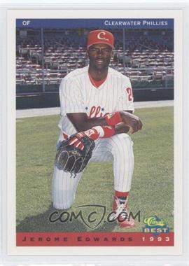 1993 Classic Best Clearwater Phillies - [Base] #7 - Jerome Edwards