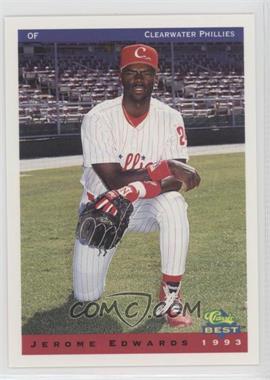 1993 Classic Best Clearwater Phillies - [Base] #7 - Jerome Edwards