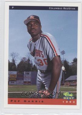 1993 Classic Best Columbus RedStixx - [Base] #11 - Pep Harris