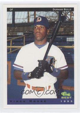 1993 Classic Best Durham Bulls - [Base] #1 - Vince Moore