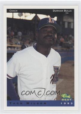 1993 Classic Best Durham Bulls - [Base] #28 - Tack Wilson