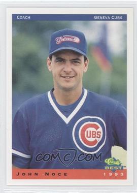 1993 Classic Best Geneva Cubs - [Base] #30 - John Noce