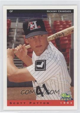 1993 Classic Best Hickory Crawdads - [Base] #18 - Scott Patton