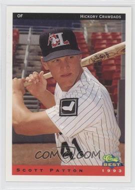 1993 Classic Best Hickory Crawdads - [Base] #18 - Scott Patton