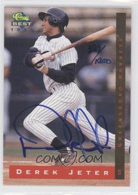 1993 Classic Best Minor League - Autographs #_DEJE - Derek Jeter /1200