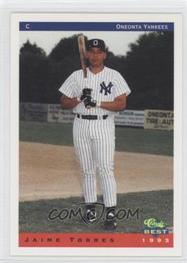 1993 Classic Best Oneonta Yankees - [Base] #22 - Jaime Torres