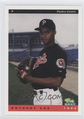1993 Classic Best Peoria Chiefs - [Base] #11 - Anthony Lee