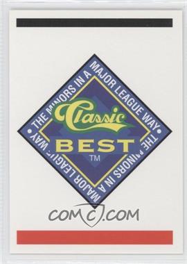 1993 Classic Best Quad City River Bandits - [Base] #30 - Checklist