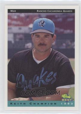 1993 Classic Best Rancho Cucamonga Quakes - [Base] #27 - Keith Champion