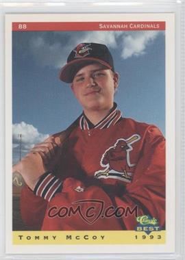 1993 Classic Best Savannah Cardinals - [Base] #29 - Tommy McCoy