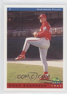 1993 Classic Best Spartanburg Phillies - [Base] #4 - Chad Anderson