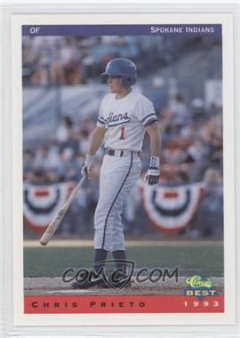 1993 Classic Best Spokane Indians - [Base] #16 - Chris Prieto