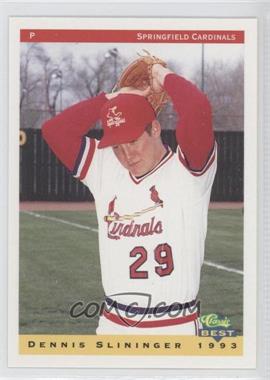 1993 Classic Best Springfield Cardinals - [Base] #23 - Dennis Slininger