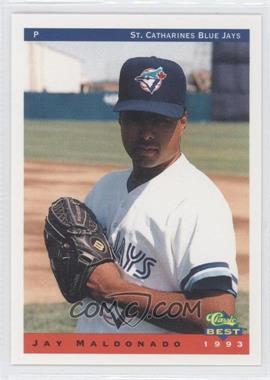 1993 Classic Best St. Catherines Blue Jays - [Base] #12 - Jay Maldonado