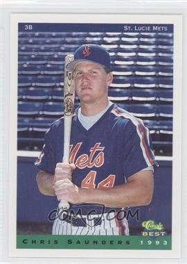 1993 Classic Best St. Lucie Mets - [Base] #22 - Chris Saunders