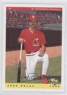 1993 Classic Best St. Petersburg Cardinals - [Base] #26 - Jose Velez