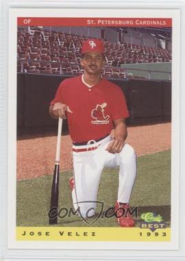 1993 Classic Best St. Petersburg Cardinals - [Base] #26 - Jose Velez